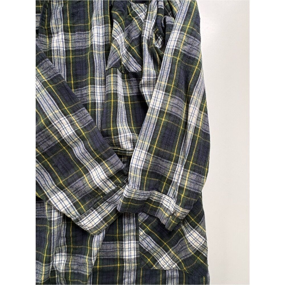 L.L. Bean Flannel Robe Large - Picture 8 of 13